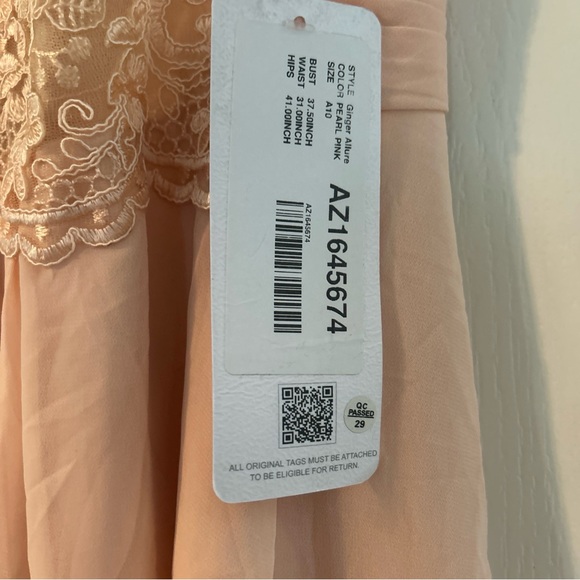 Azazie ginger Allure bridesmaid dress - Picture 8 of 8